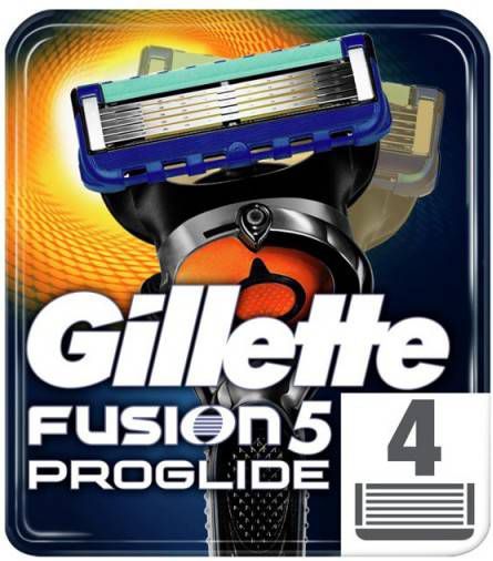 Gillette Fusion Proglide Scheermesjes Set met 4 navullingen Geen kleur online kopen